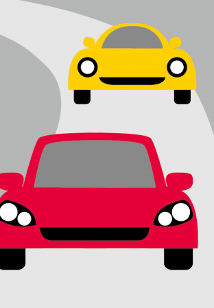 車には気をつけて