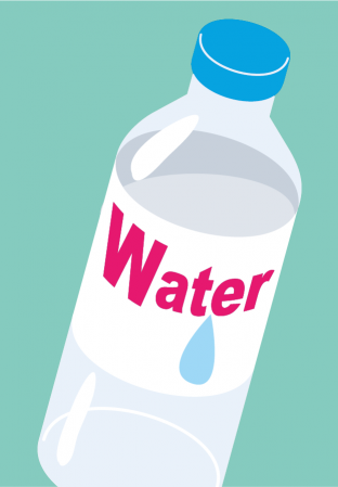 水分補給したりして